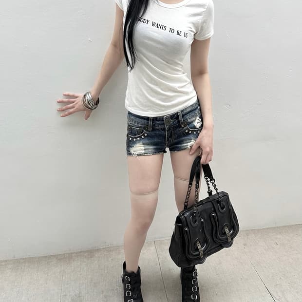 Cecil mcbee lettering print short sleeve
