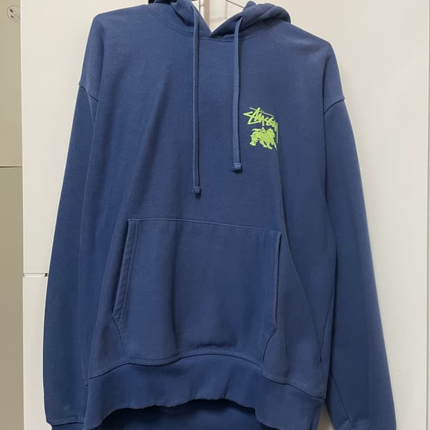 STUSSY Graphic Hoodie *Blue