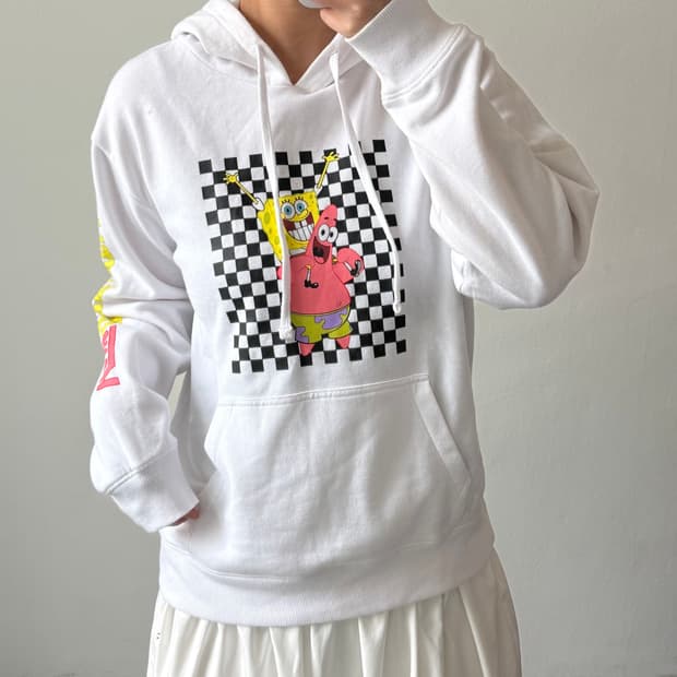 [M] 반스 스폰지밥 후드티