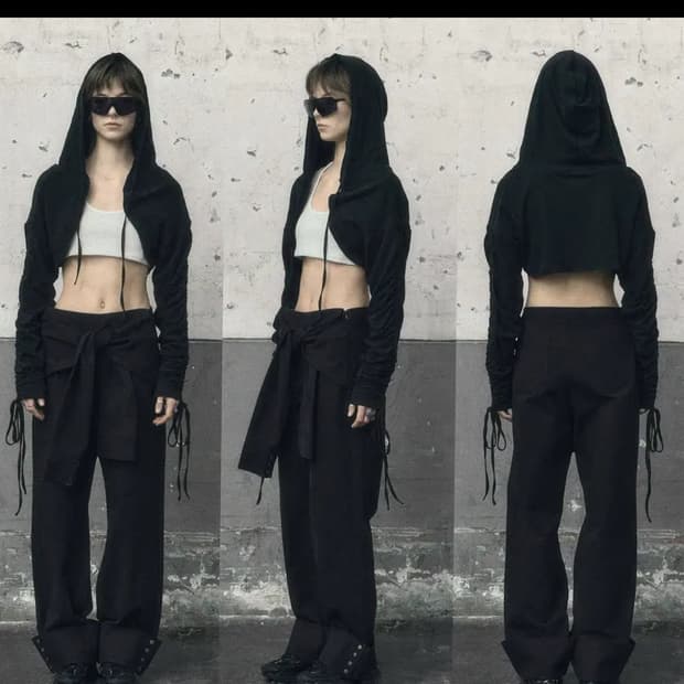 보헤미안서울 턴업 와이드 셔츠 팬츠