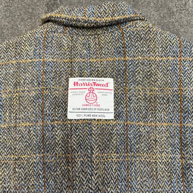 킨더살몬 해리스트위드 트위드 자켓 M