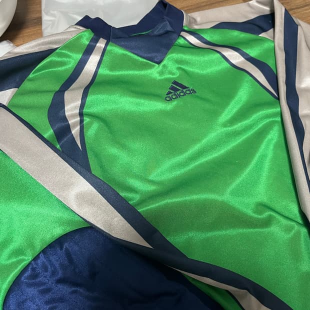 90s 빈티지 아디다스 골키퍼 저지 XL