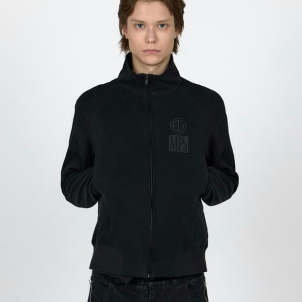 MPa CONTRAST ZIPPED JACKE L