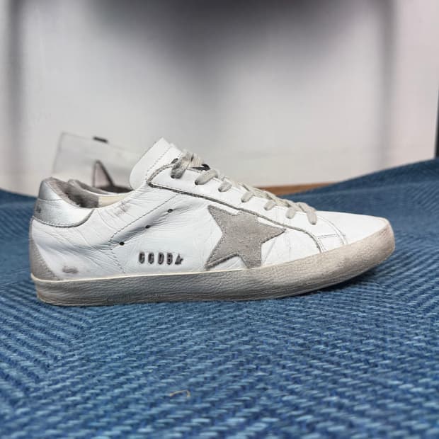 골든구스 슈퍼스타 화이트 실버