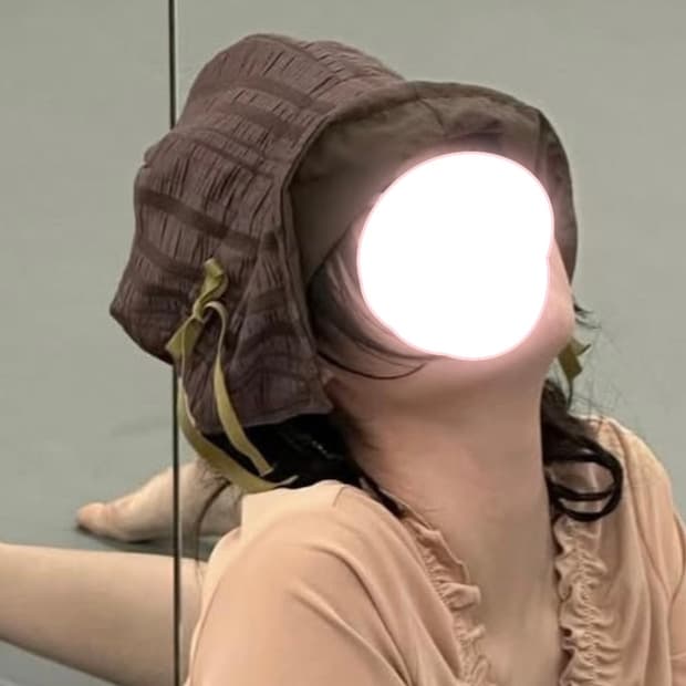 고로고라 ribbon bonnet 리본 보넷