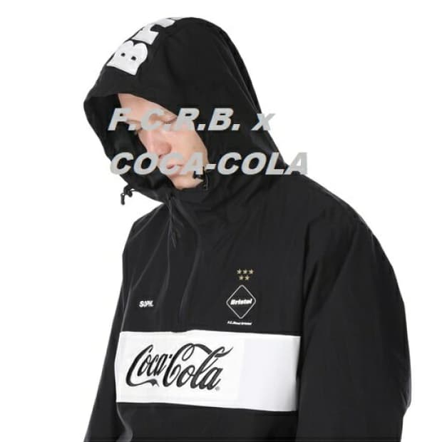 F.C REAL Bristol Coca-Cola Half Zip 아노락