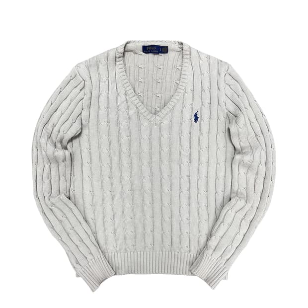 폴로 우먼스 케이블니트(S)
