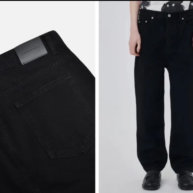 브라운야드 데님 블랙 5사이즈