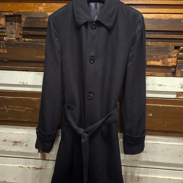 로가디스 캐시미어 벨티드 코트