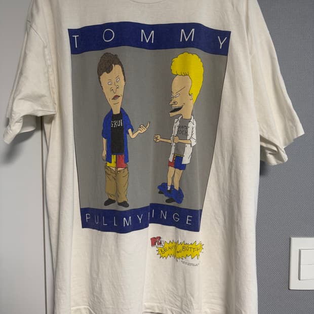 Beavis and Butthead 빈티지 티셔츠 [XL]