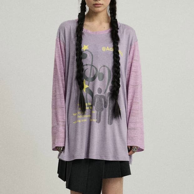 Achihara Electronic GFRIEND Loose T-shir