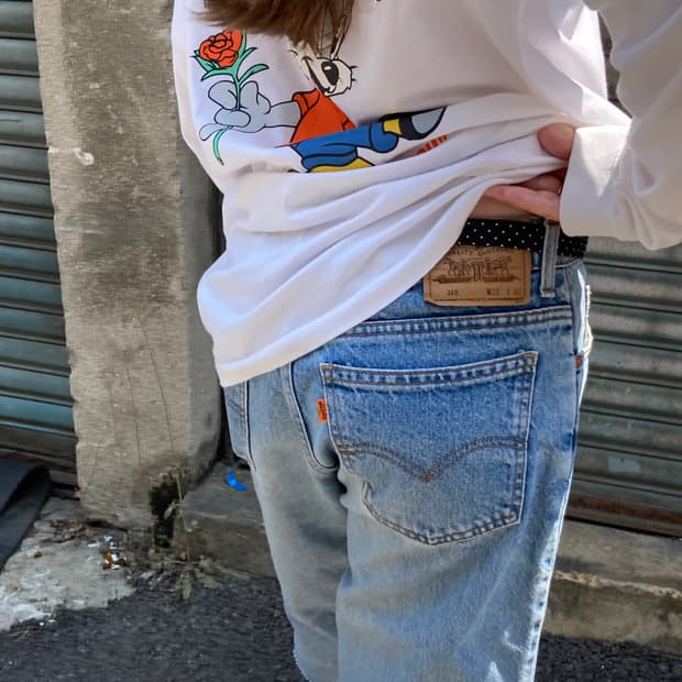 Levi’s 310 연청 하프팬츠