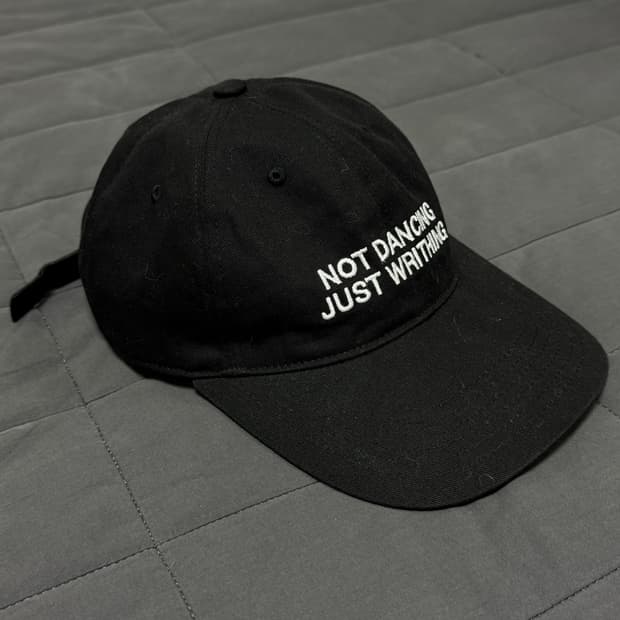 자우림 LIFE! 콘서트 MD 볼캡 모자 블랙 새상품