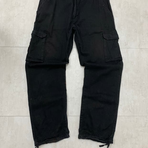 Noiz 블랙 카고 팬츠 #450