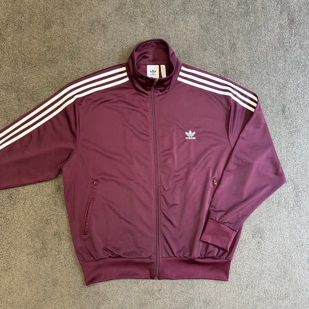 아디다스 아디컬러 클래식 파이어버드 버건디 트랙탑 2XL