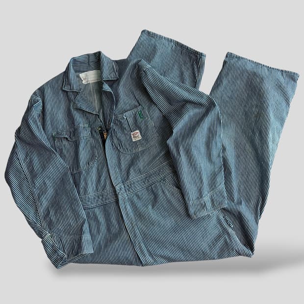 80s Pointer 포인터 히코리 점프수트 커버올