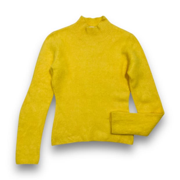 Ozon community 90s Yellow angora knit