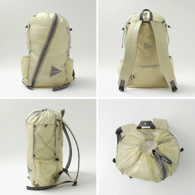 미개봉 새제품) 앤드원더 실 데이팩 오프 화이트 가방 백팩 트레킹