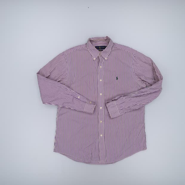 [L] 폴로랄프로렌 스트라이프 셔츠 0107H1