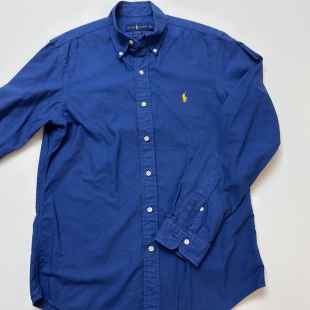 폴로 랄프로렌 클래식s 사이즈 블루 셔츠