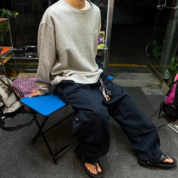 00s 디키즈 더블니 팬츠