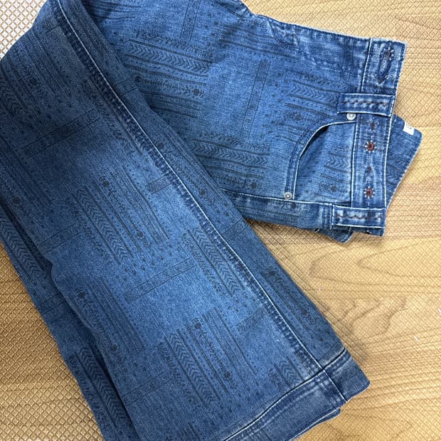 코이세이오 VINTAGE BOOTCUT DENIM PANTS BLUE