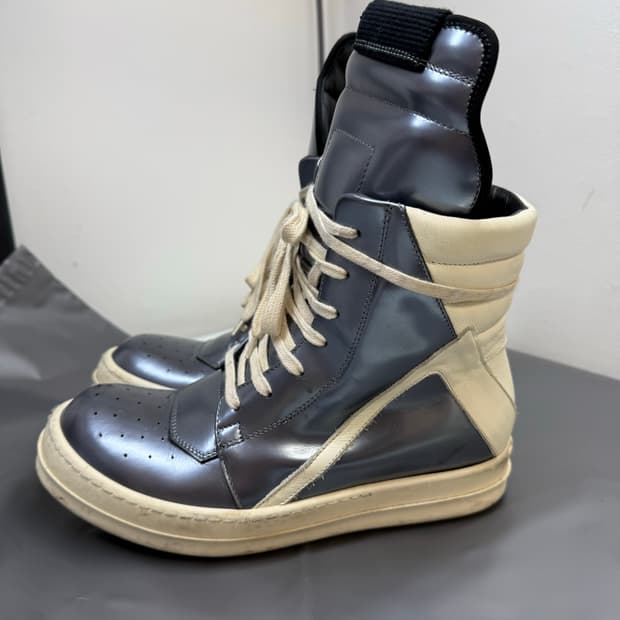 Rick Owens 지오바스켓 실버