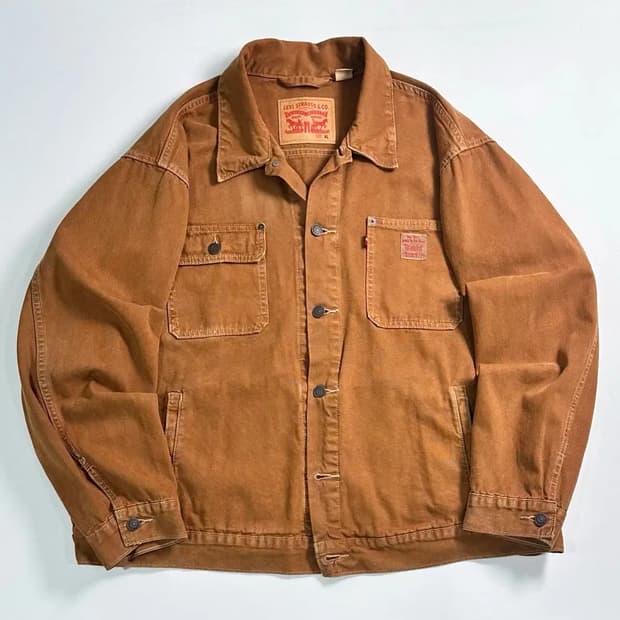 리바이스 선라이즈 트러커 데님 자켓 L사이즈