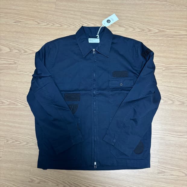 [새상품/L] 유니버셜웍스 코튼 면 패치 자켓