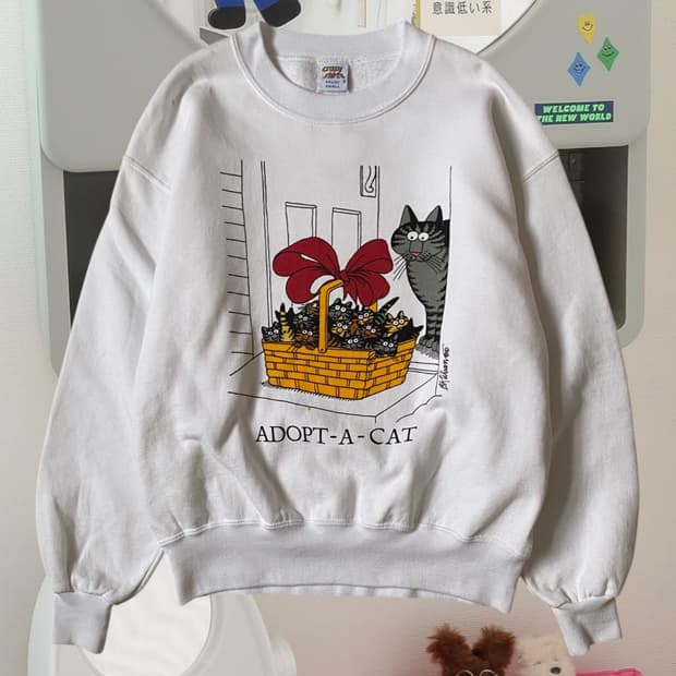 프린팅 스웻셔츠 Made in U.S.A (Man M) AB0192