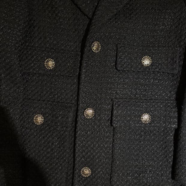 Vov 트위드 코트 자켓