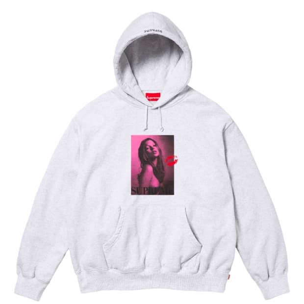 슈프림 x 케이트모스 후드 애쉬그레이 M사이즈 팔아요!