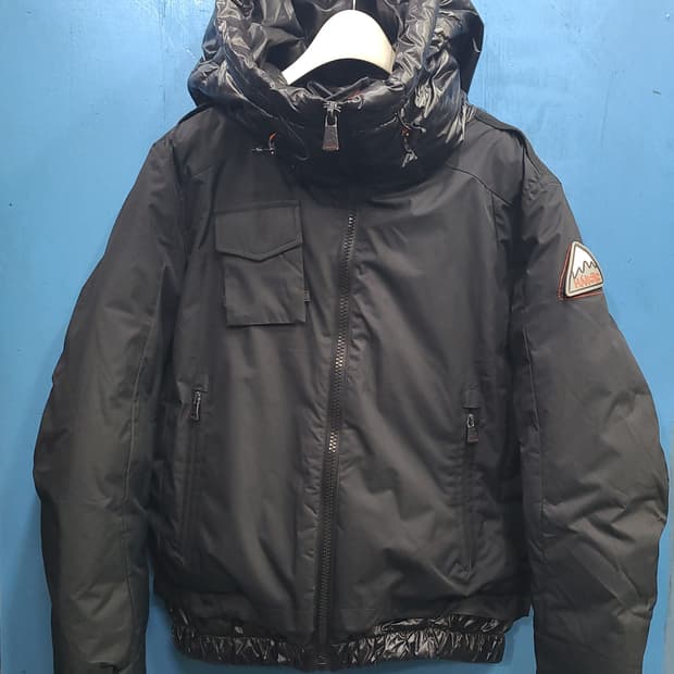 코데즈컴바인 오리털 숏패딩 like 라이더