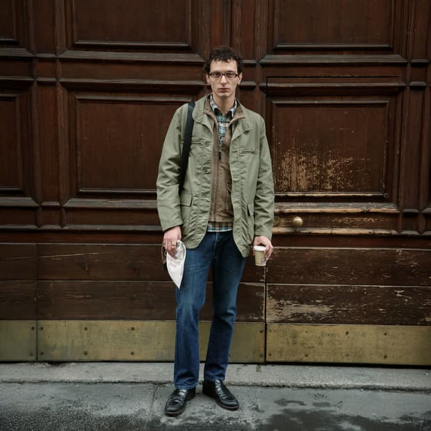 NAPAPIJRI 필드 자켓 (Stone Wash Treatment)