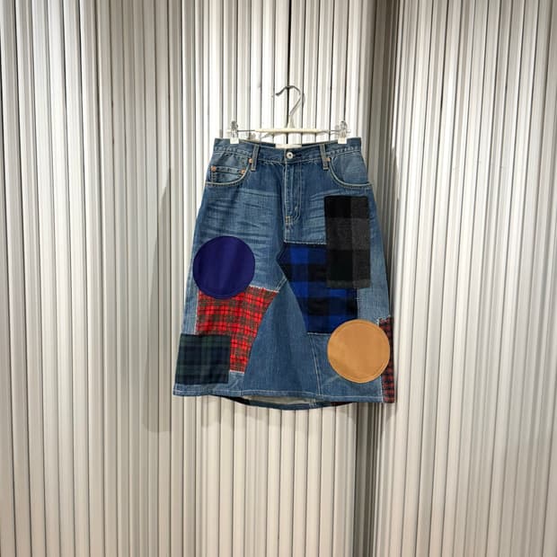 Junya Watanabe denim skirt