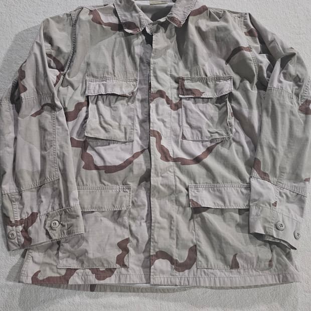 미군오리지날 사막삼색 bdu 