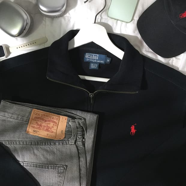 (MAN) 폴로랄프로렌 스웻 집업 L 