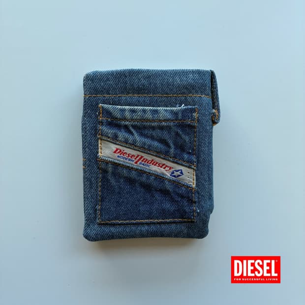 Diesel demin wallet (handmade)