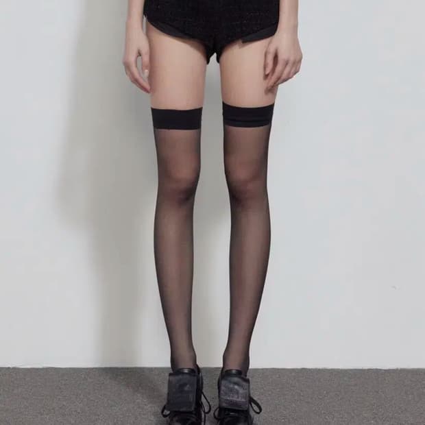 보헤미안서울 보헴서 러프 컷 쇼츠 반바지 트위드 블랙rough cut L