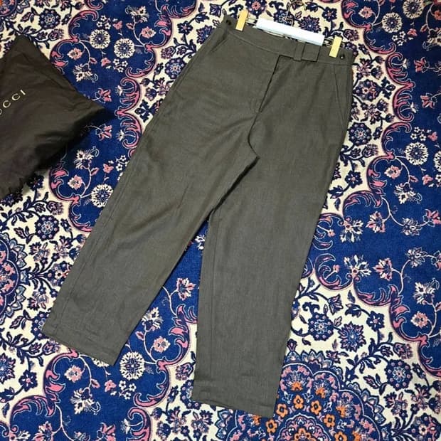 아뇨나(AGNONA) in Italy 21FW 레귤러 테이퍼드 팬츠