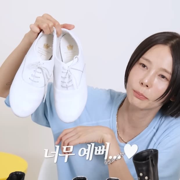 CROWN 크라운 x BEAMS F 빔즈 옥스포드 발레 슈즈
