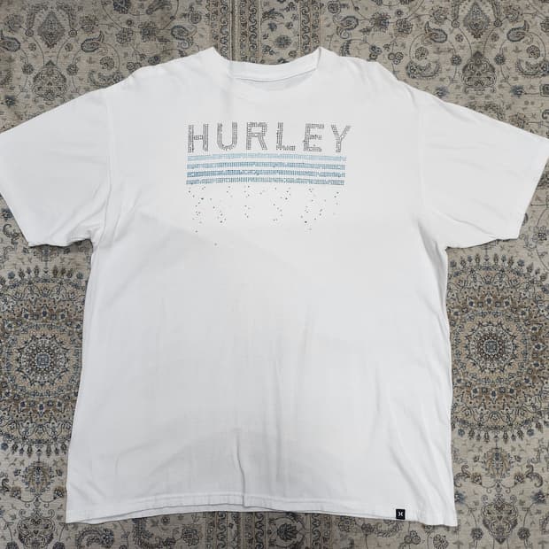 HURLEY 헐리 프린팅 반팔티 XL