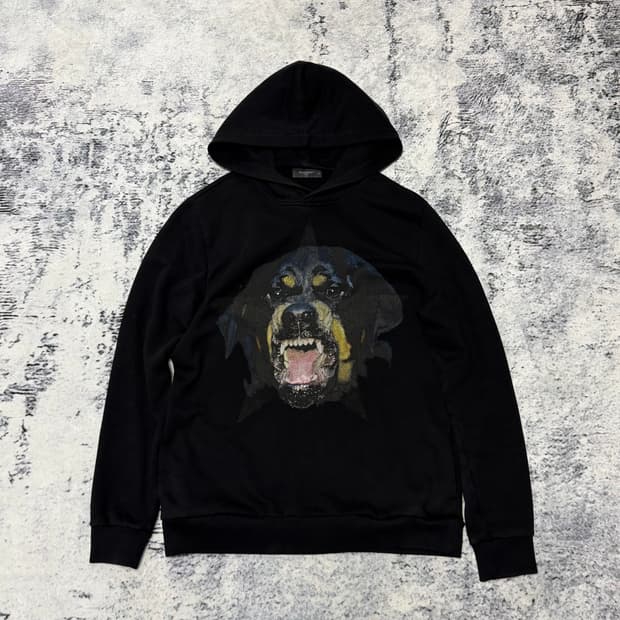 (국문탭) 리카르도티시 지방시 로트와일러 후드 s