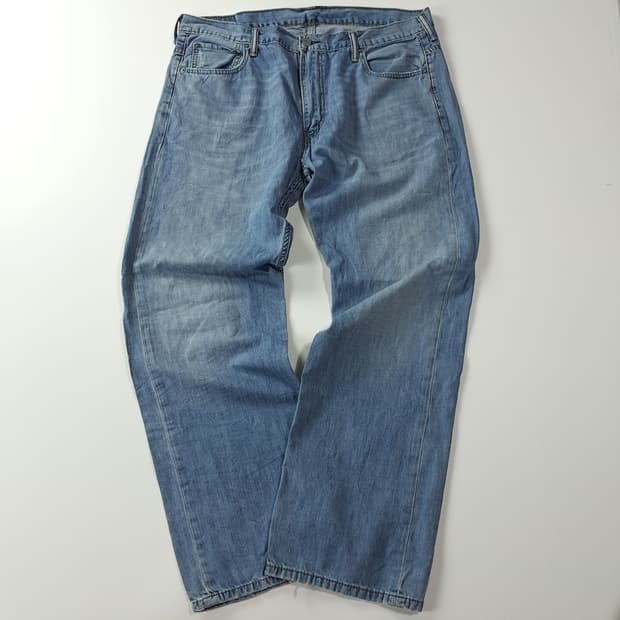 CA650 36 리바이스 569 루즈 스트레이트 데님 팬츠 바지