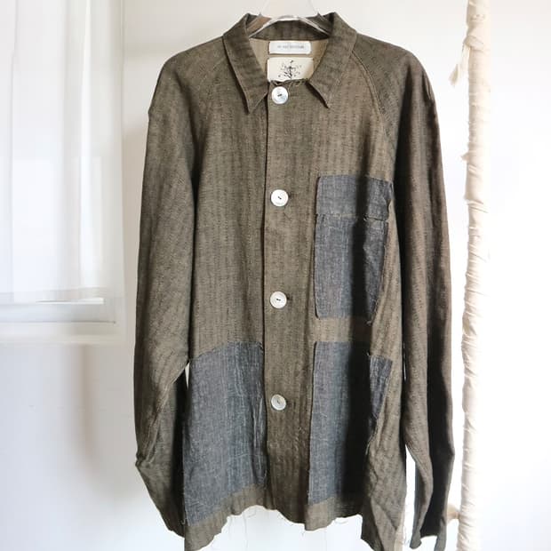 [ae nr mous] Simple Pocket Shirt