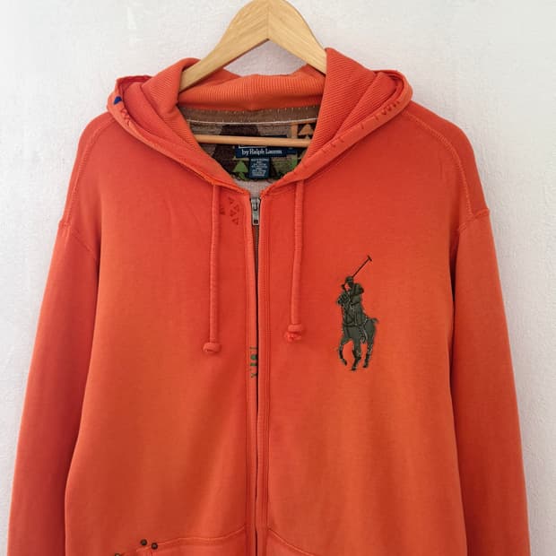 폴로 빅포니 후드집업