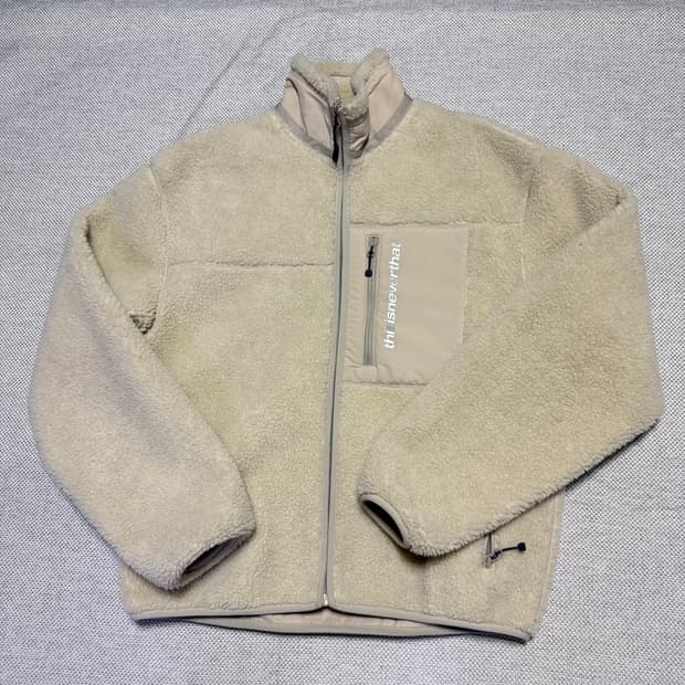 디스이즈네버댓 플리스 자켓