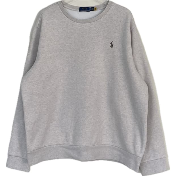 [XL] 폴로 랄프로렌 자수로고 코튼 스웻셔츠 맨투맨 QR인증