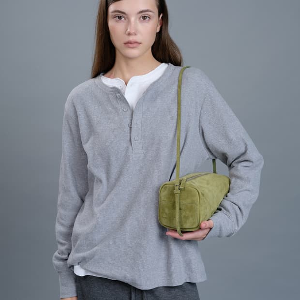 리본빛 25fw dylan long sleeve tee grey