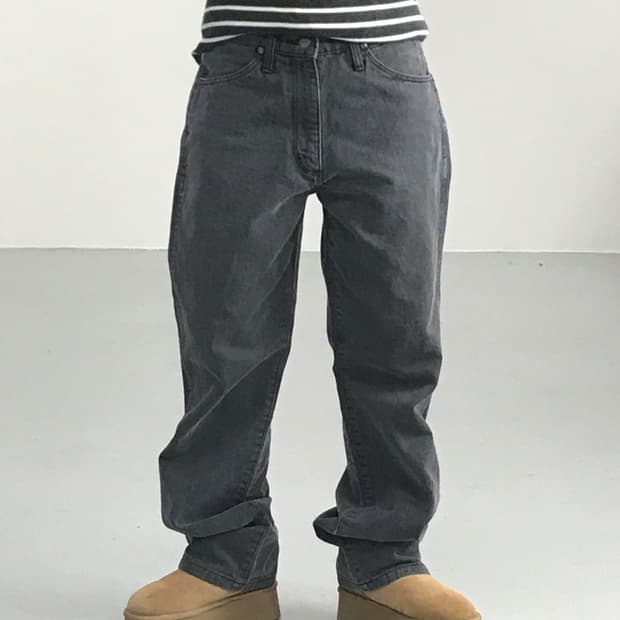 Wrangler Gray Cotton Pants